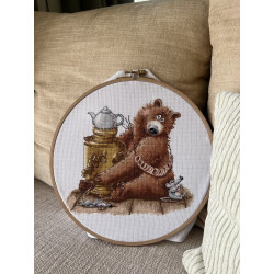 Набор для вышивания крестиком «Чаепитие» 20 х 18,5 cm SANCH-11