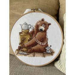 Набор для вышивания крестиком «Чаепитие» 20 х 18,5 cm SANCH-11