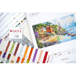 Kryželiu siuvinėjimo rinkinys "Varena" 50x29cm SBU5083