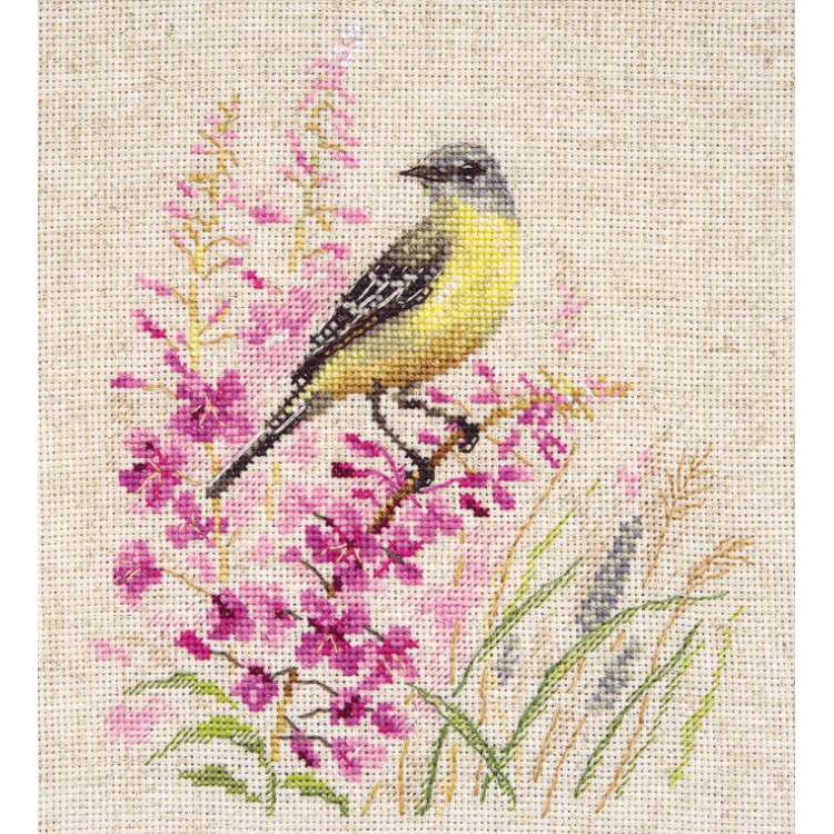 Cross stitch kit "Wagtail" S1-38
