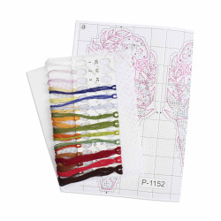 Набор для вышивания крестом «Вкус осени» 17x8 см SR-1152