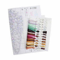 Набор для вышивания крестом "Вкус зимы" 16x8 см SR-1150