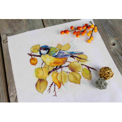 Kreuzstich-Set "Im Herbstwald" 18x19 cm SNV-923