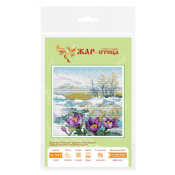Cross stitch kit "The first flowers" SM-999