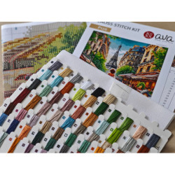 Von Paris mit Liebe - Kreuzstich-Set AVA-P126