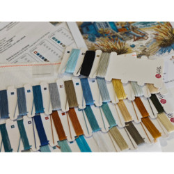 Unser Strand - Kreuzstich-Set AVA-P067