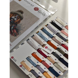 Cavalier King Charles Spaniel - Kreuzstich-Set AVA-P037