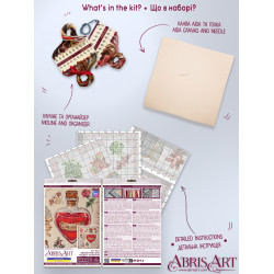 Cross-stitch kits - Recipe for love AAH-283