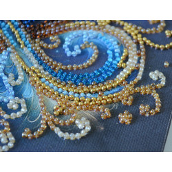 Mini karoliukų siuvinėjimo rinkinys "Infinity" 15x15 cm AAM-261