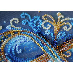 Mini karoliukų siuvinėjimo rinkinys "Infinity" 15x15 cm AAM-261