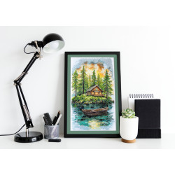 Cross-stitch kits "Silence in the forest" AAH-286
