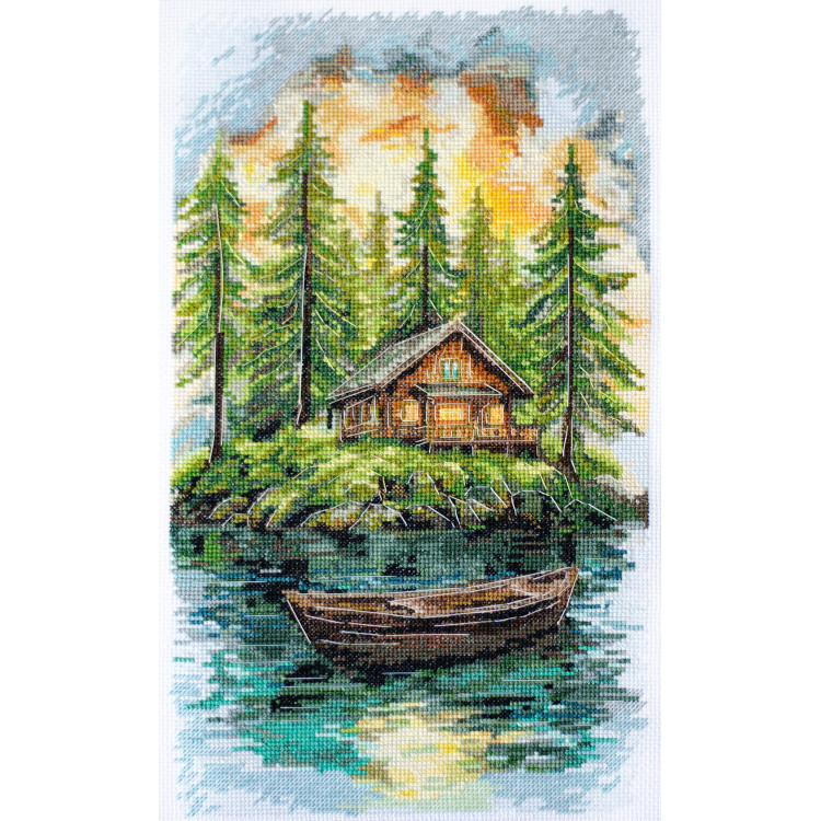Cross-stitch kits "Silence in the forest" AAH-286