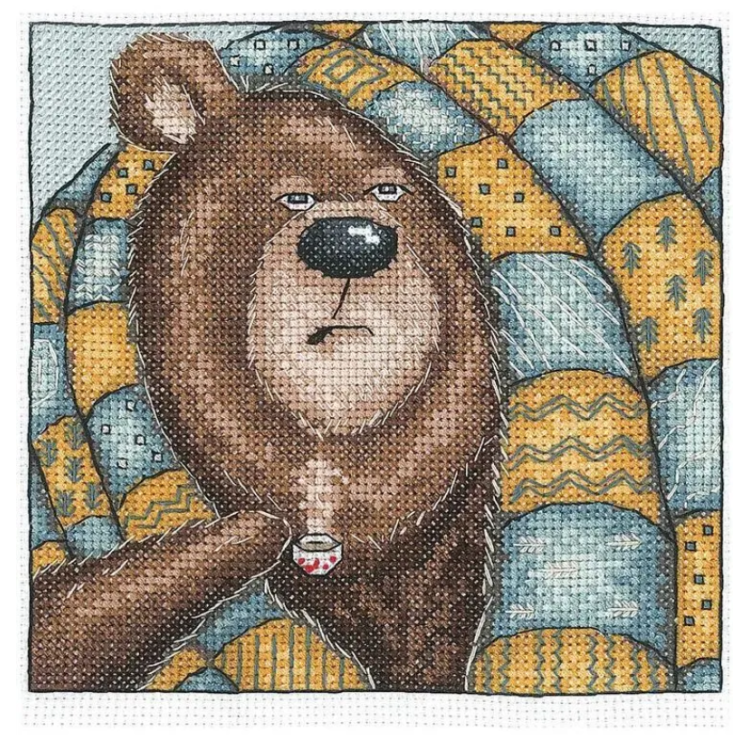 Cross stitch kit "Good morning!" SAND-44