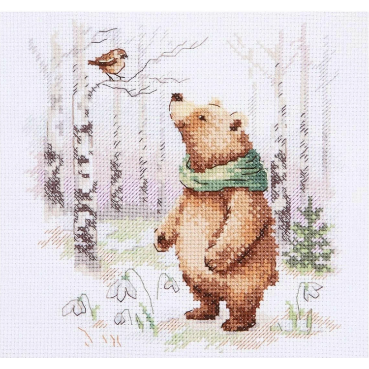 Cross stitch kit "Tales of the forest. Spring came" S0-241