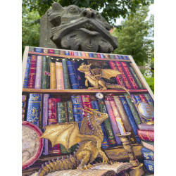 Kreuzstich-Set "The Moth Hunters" 37x39 cm SK266