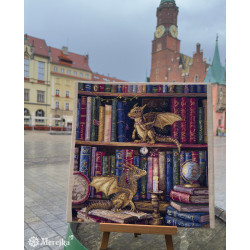 Kreuzstich-Set "The Moth Hunters" 37x39 cm SK266