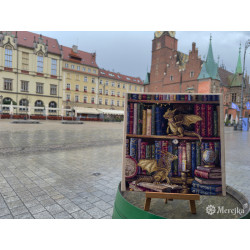 Kreuzstich-Set "The Moth Hunters" 37x39 cm SK266