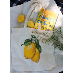 Kreuzstich-Set. Einkaufstasche "Gelbe Inspiration" 38 x 42 cm AAHB-002