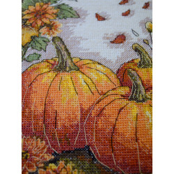 Siuvinėjimo kryželiu rinkinys "Rudens sodo paletė" 16x24 cm AAH-289