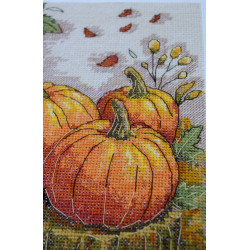 Siuvinėjimo kryželiu rinkinys "Rudens sodo paletė" 16x24 cm AAH-289