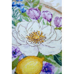 Kreuzstich-Set "Ein floraler Moment" 26x26 cm AAH-287