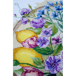 Kreuzstich-Set "Ein floraler Moment" 26x26 cm AAH-287