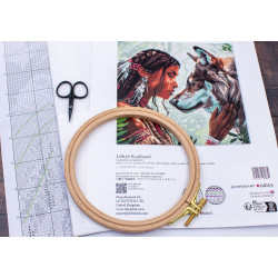 Kreuzstich-Set "Soulbond" 29x29 cm SLETIL9948