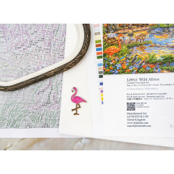 Kreuzstich-Set "Wild Africa" 45x34 cm SLETIL9941