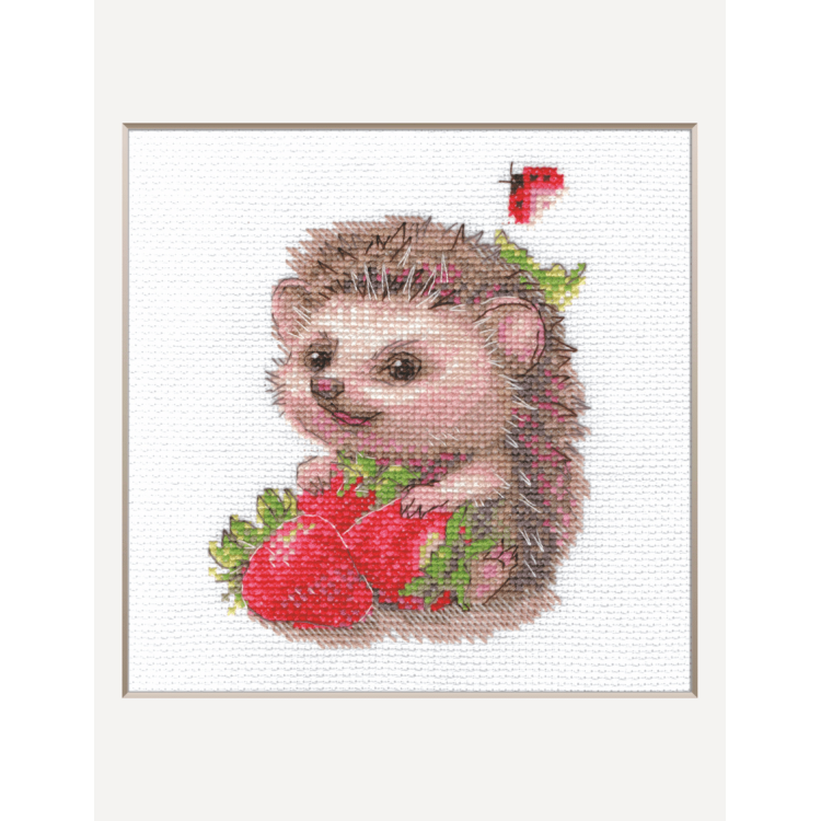 Cross Stitch Kit. "Hedge Hug" SRA1024