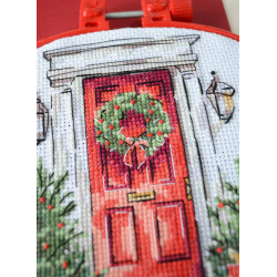 Cross-stitch kit "Festive welcome" AAHM-089