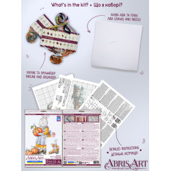 Cross-stitch kit "From Mama Bunny, with Love" AAH-297