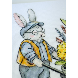 Kryželiu siuvinėjimo rinkinys "Derliaus diena" 18x21 cm AAH-293