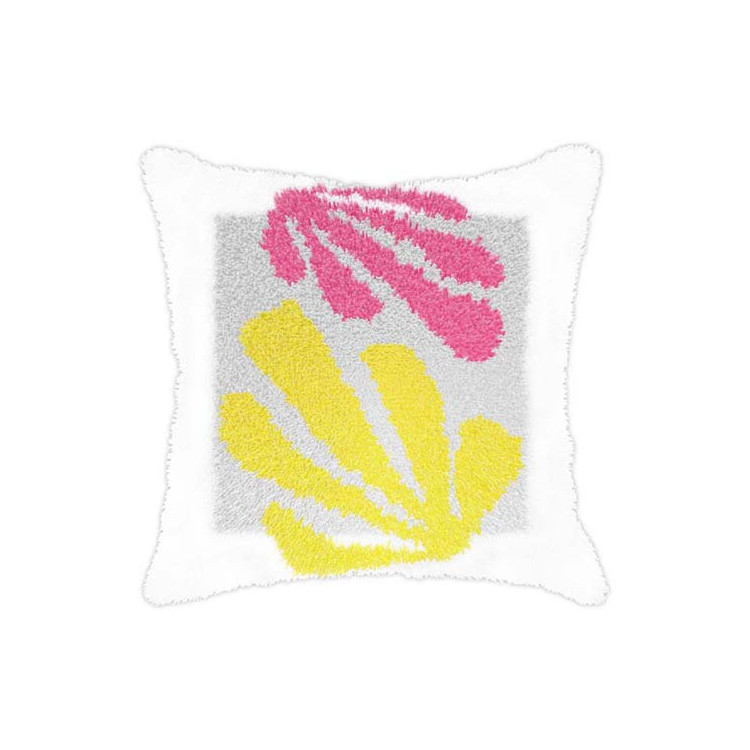 Набор ковриков с крючком "Листья" 40x40 см SA4261