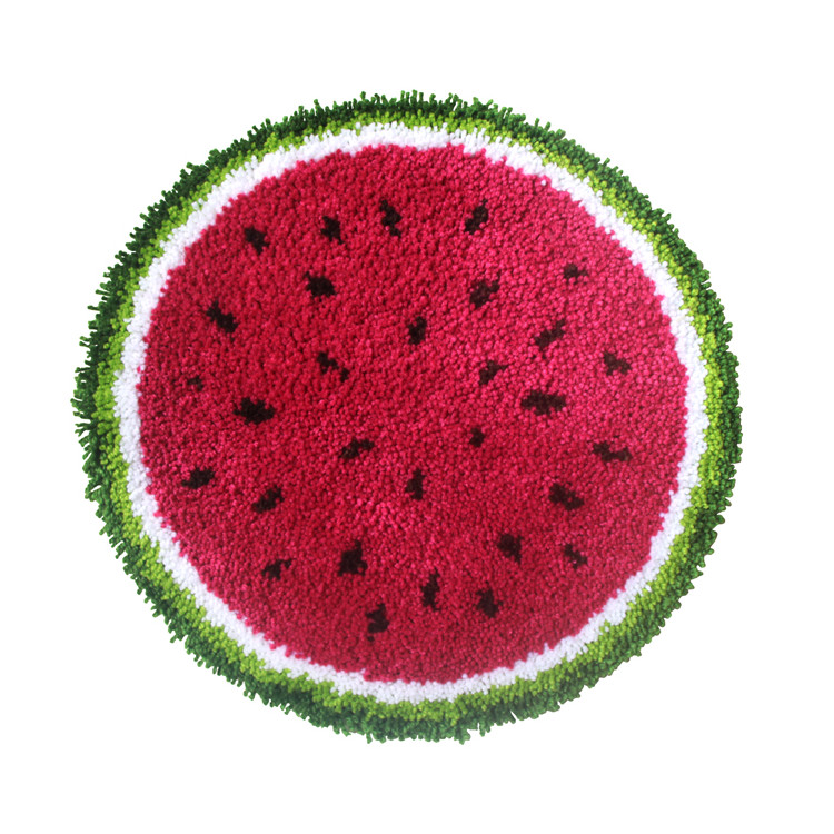 Knüpfteppich-Set "Wassermelone" 50x50 cm SA4255