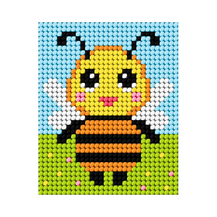 Набор для вышивания полукрестом "Пчела" 17 x 20,5 см SA9794