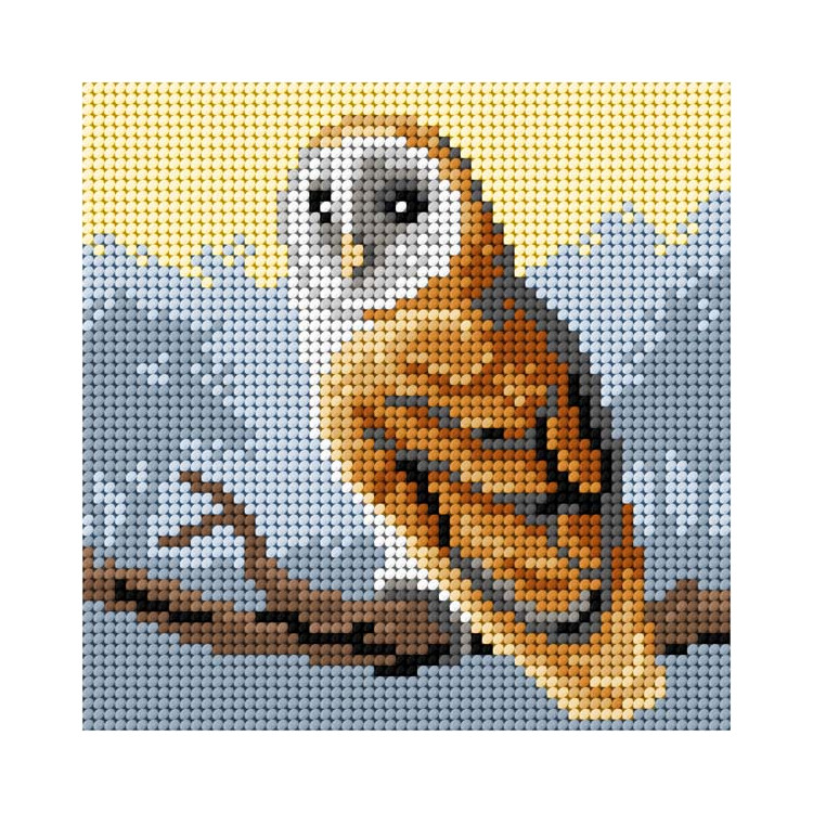 Printed Gobelin "Barn Owl" SA3609