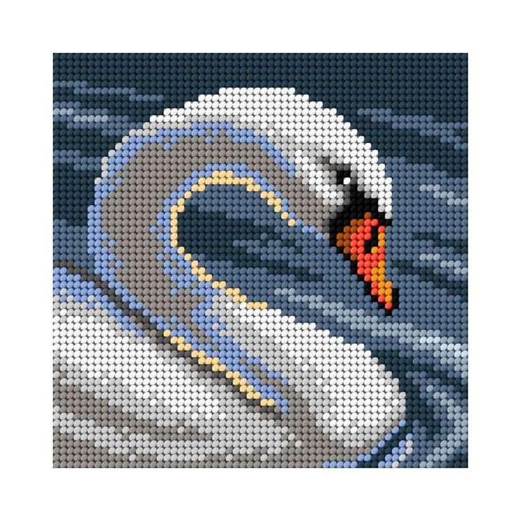 Printed Gobelin "Swan" SA3595