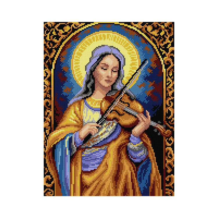Printed Gobelin "Saint Cecilia" SA3604