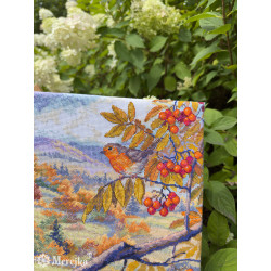 Kryželio rinkinys "Aukso raižyti kalnai" 31x40 cm SK274