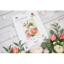 Kryželių siuvinėjimo rinkinys. „Pusryčiai“ 25x35 cm SB7053