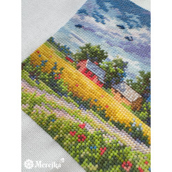 Kreuzstich-Set "Sommer" 11,5x11,5 cm SK279A