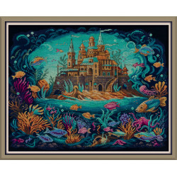 Cross stitch kit "Sea kingdom" 42.5 x 33 cm PF-7520