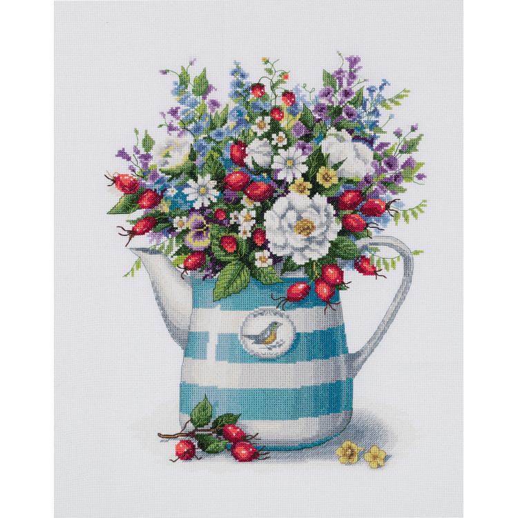 Cross stitch kit "Midst of july" 26.5 x 33.5 cm PC-7291