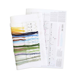 Набор для вышивания крестом "Праздничная лошадь" 18x15 см SM-1251