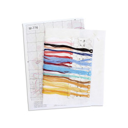 Kreuzstichset „Fröhliches Baden“ 15x20 cm SM-776