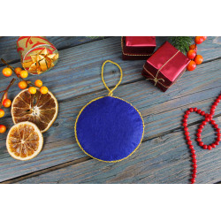 Набор для вышивания крестиком "Лесные часы. Pinkeep" 9x9 см SNV-905