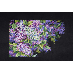Cross stitch kit "Fragrant lilac" 18x27 cm SNV-951