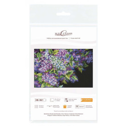 Cross stitch kit "Fragrant lilac" 18x27 cm SNV-951