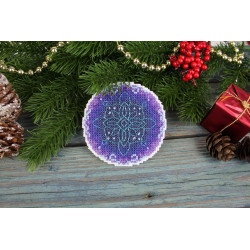 Kreuzstich-Set "Ruhiger Abend" 9x9 cm SR-1102