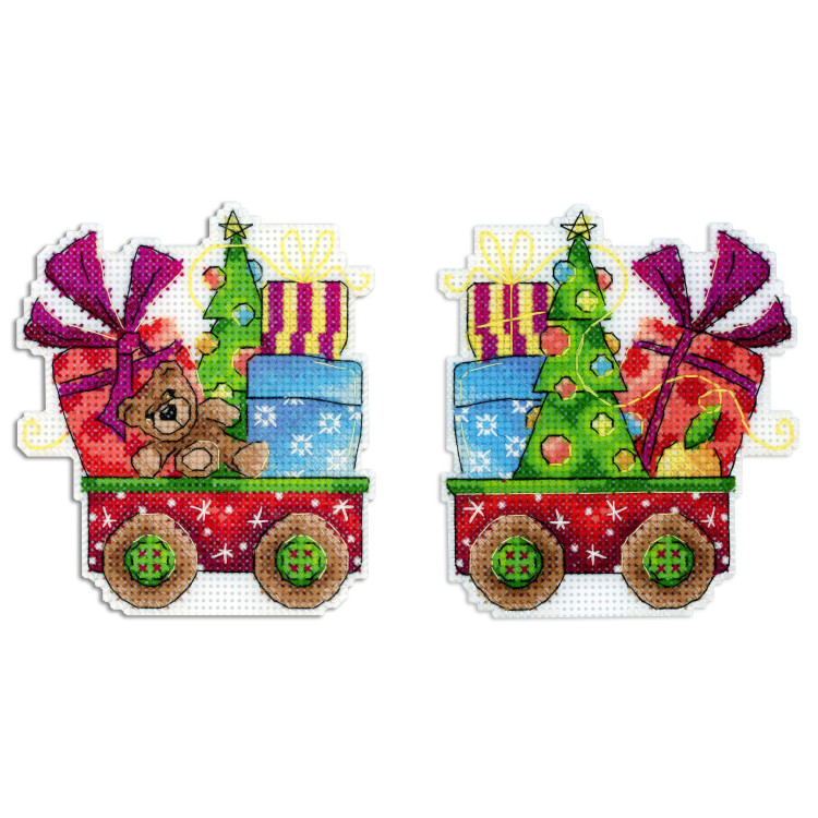 Набор для вышивания "Новогоднее чудо" 10x9 см SR-1134